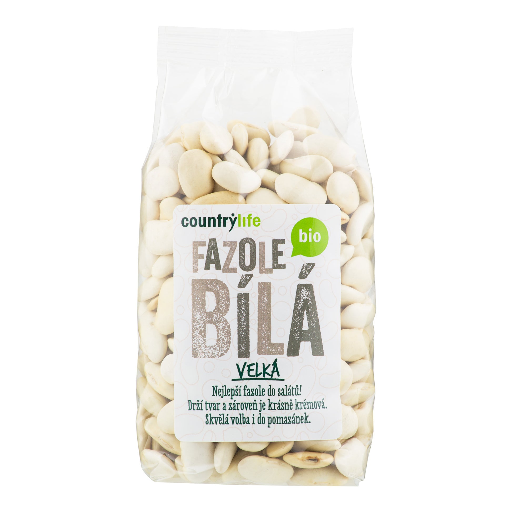 120057 Fazole bílá velká 500 g BIO   COUNTRY LIFE-1