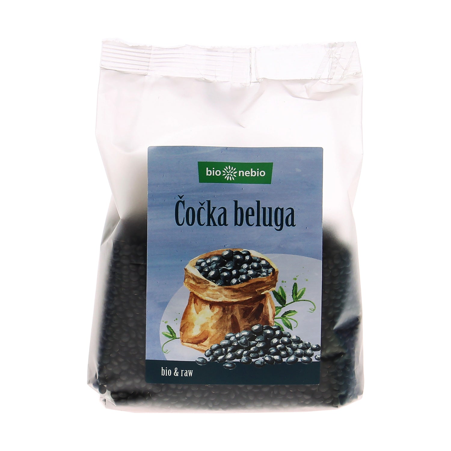 120097 Čočka černá beluga 300 g BIO   BIO NEBIO-1