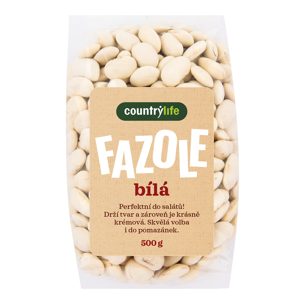 122010 Fazole bílá 500 g   COUNTRY LIFE-1