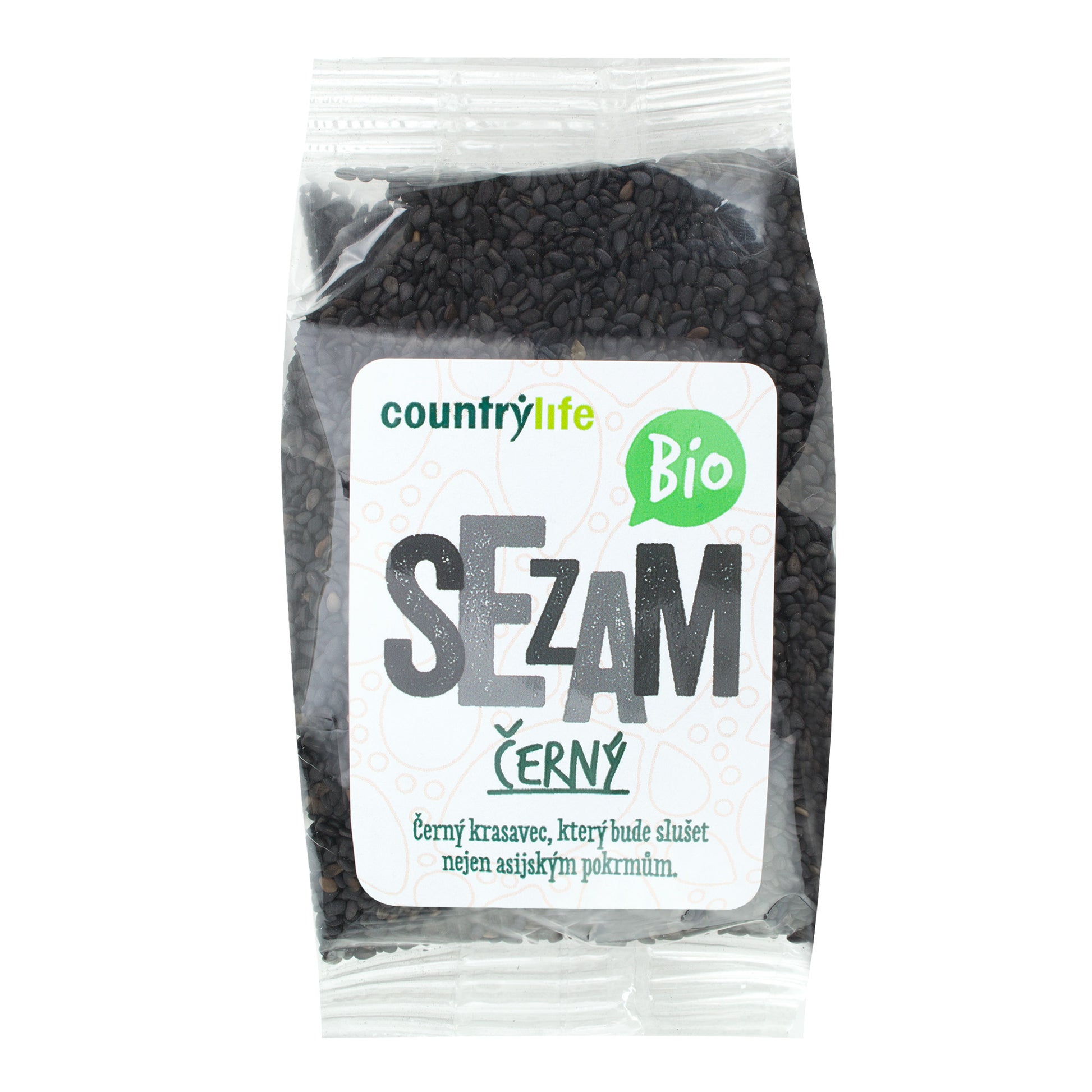 130018 Sezam černý neloupaný100 g BIO   COUNTRY LIFE-1