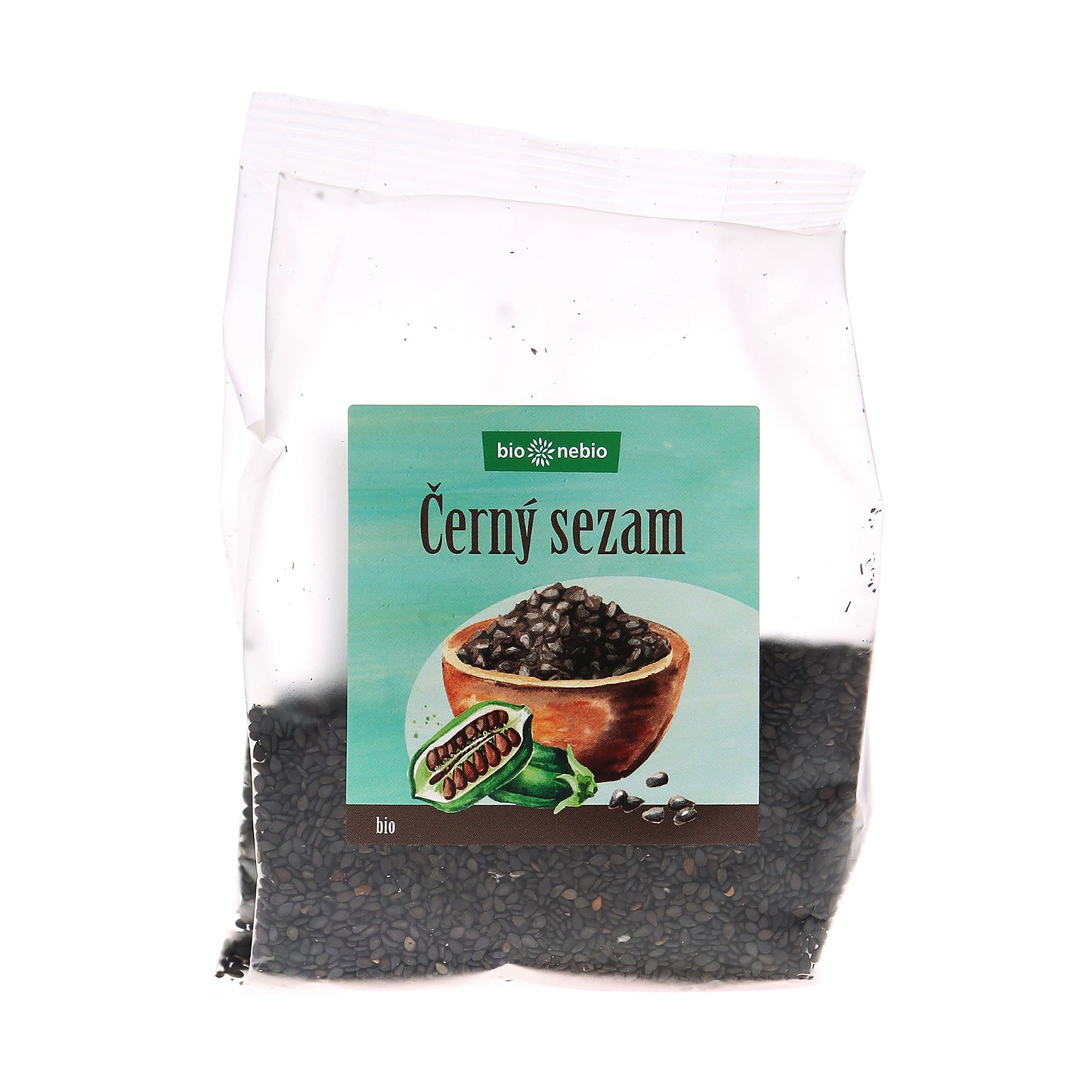 130136 Sezam černý neloupaný 100 g BIO   BIO NEBIO-1