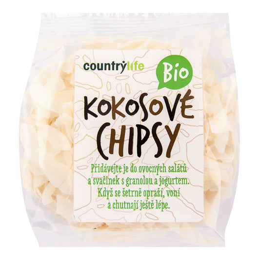140008 Kokosové chipsy 150 g BIO   COUNTRY LIFE-1