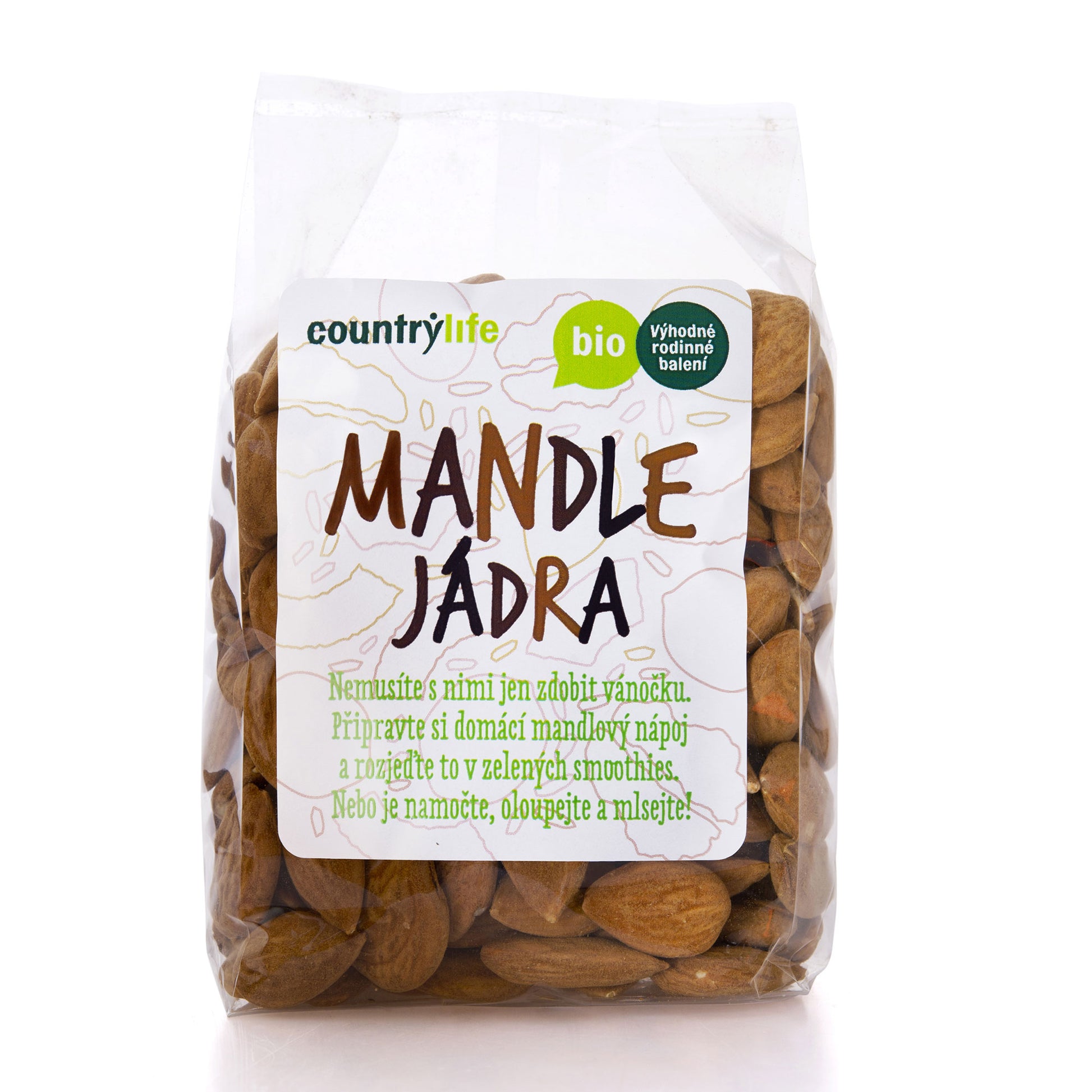 140032 Mandle 250 g BIO   COUNTRY LIFE-1