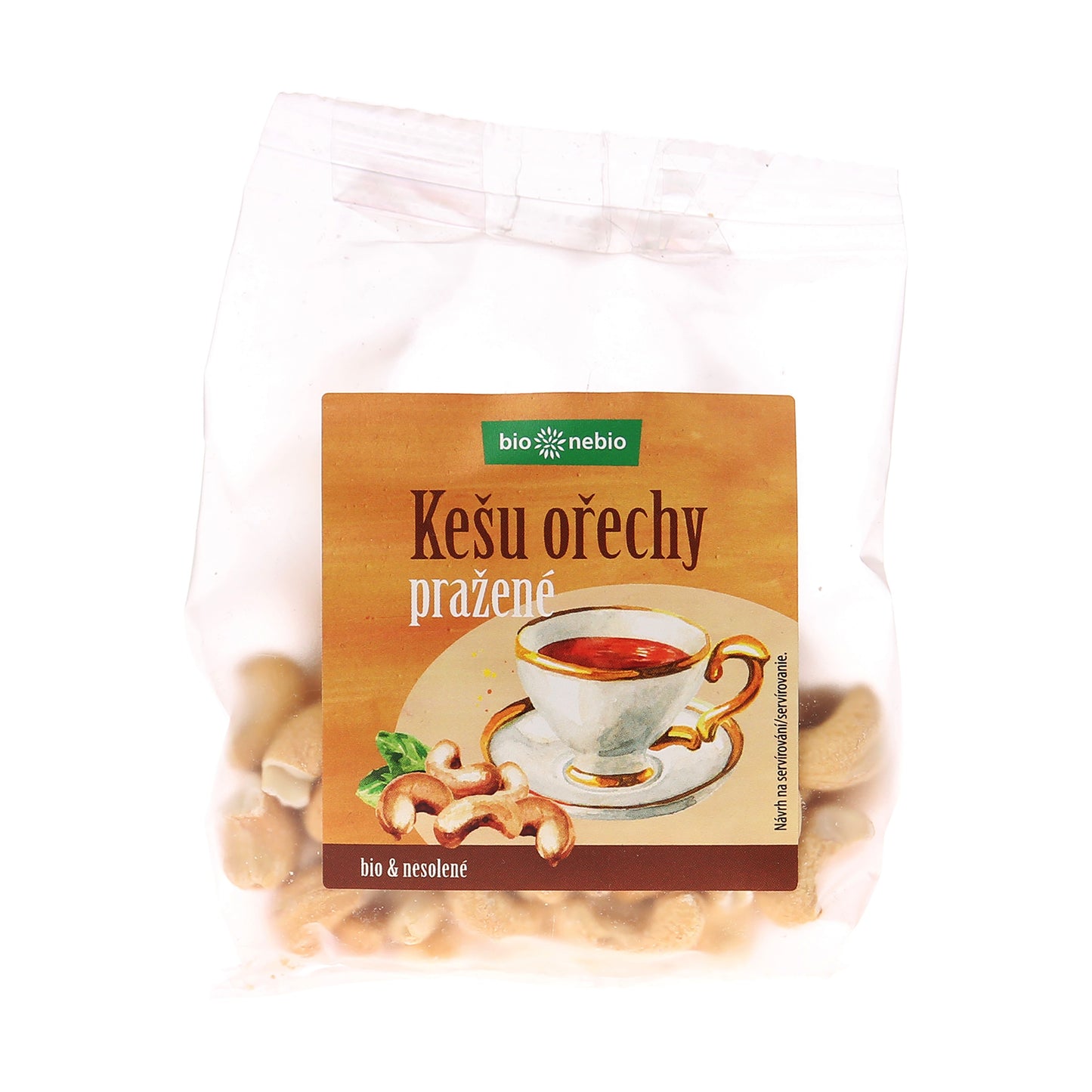 140081 Ořechy kešu pražené 100 g BIO   BIO NEBIO-1