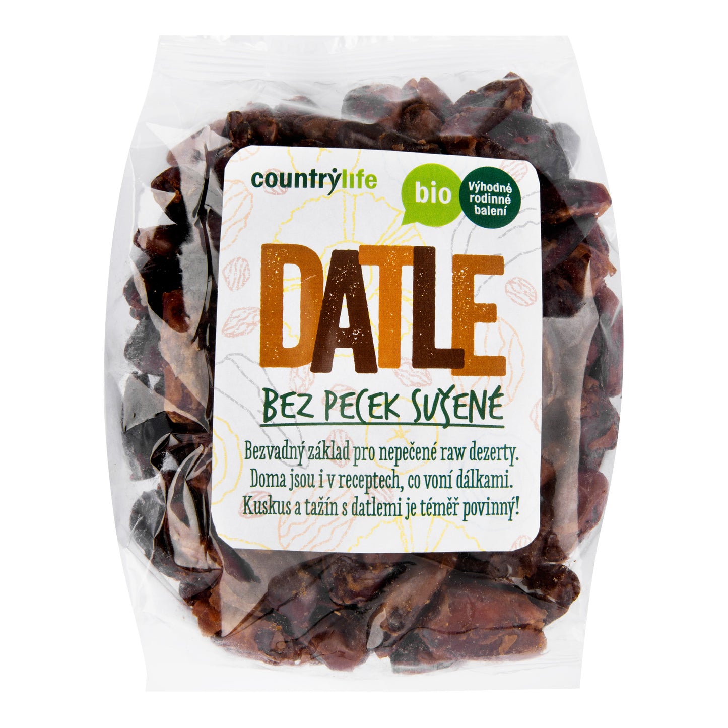 150078 Datle sušené bez pecek 500 g BIO   COUNTRY LIFE-1