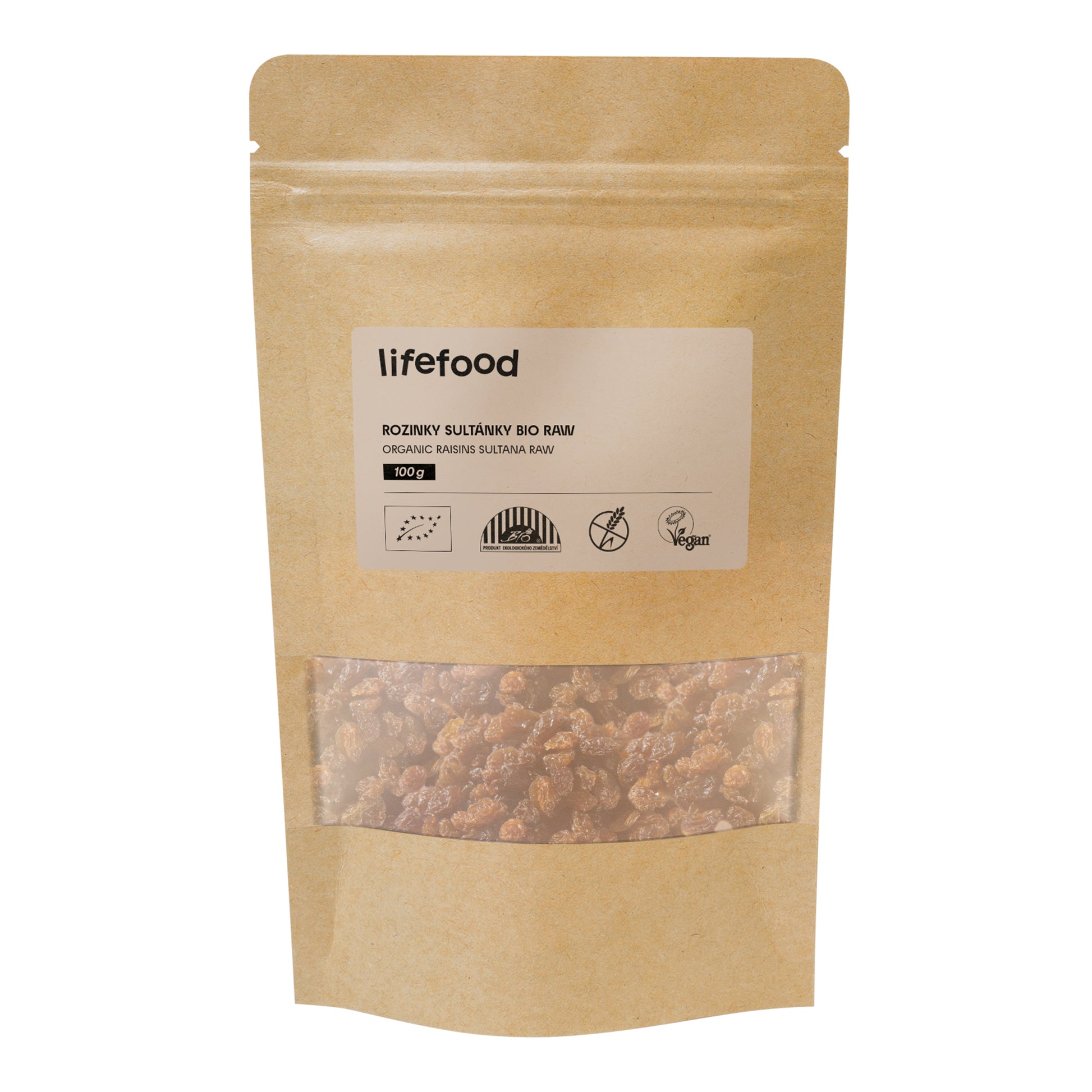 150092 Rozinky sultánky RAW 100 g BIO   LIFEFOOD-1