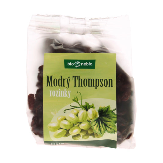 150118 Rozinky Modrý Thompson 200 g BIO   BIO NEBIO-1