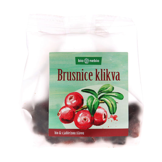 150134 Klikva brusnice s jablečnou šťávou 75 g BIO   BIO NEBIO-1