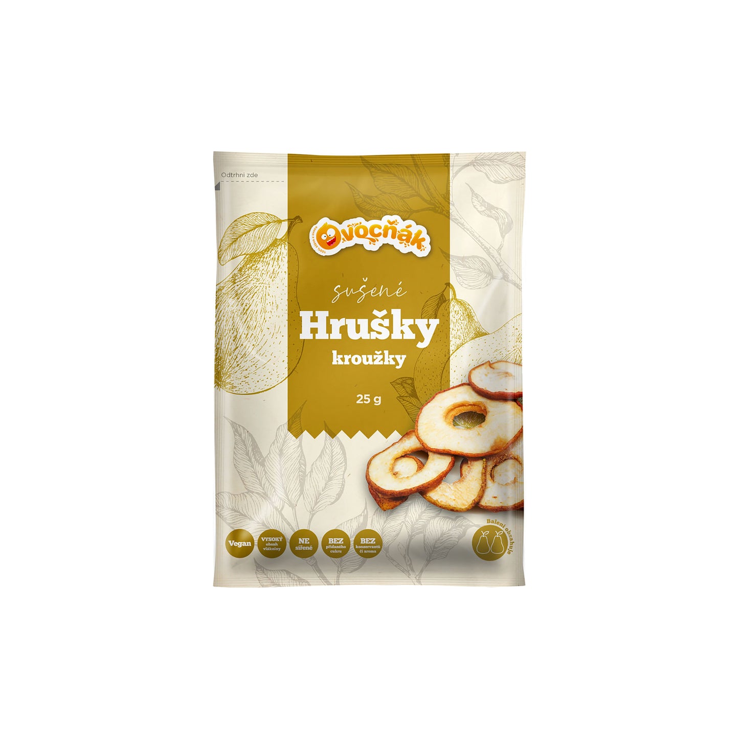 150160 Kroužky sušené hruškové 40 g   OVOCŇÁK-1