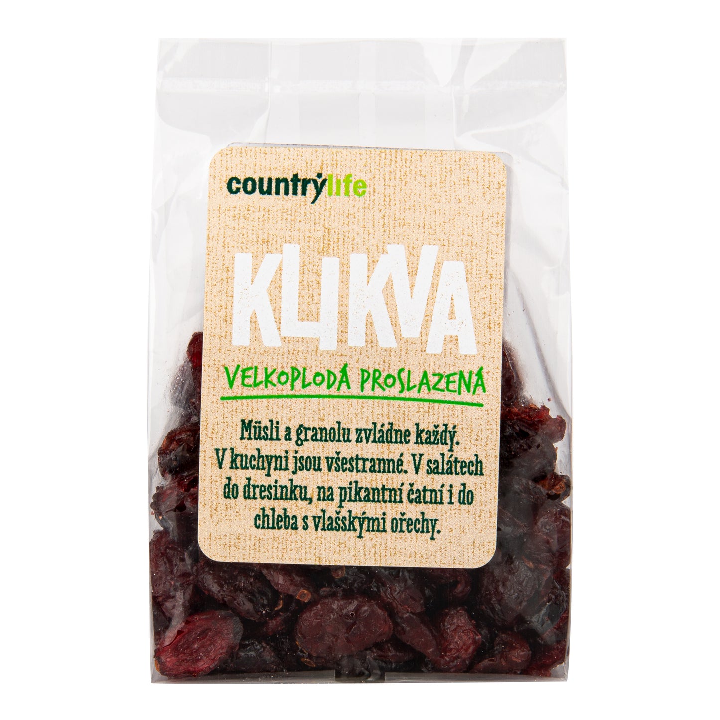 152049 Klikva velkoplodá proslazená 100 g   COUNTRY LIFE-3