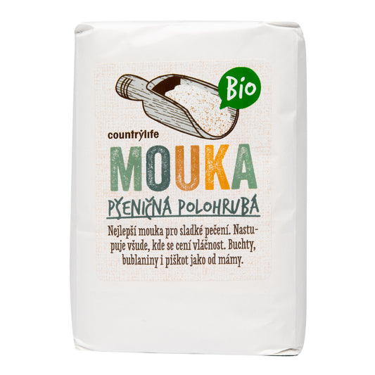 210037 Mouka pšeničná polohrubá 1 kg BIO   COUNTRY LIFE-1