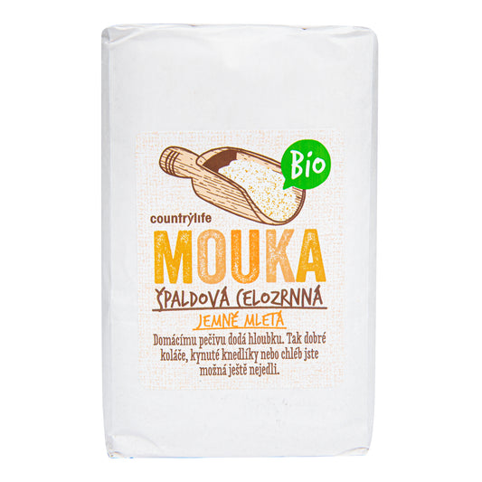 210040 Mouka špaldová celozrnná jemně mletá 1 kg BIO   COUNTRY LIFE-2