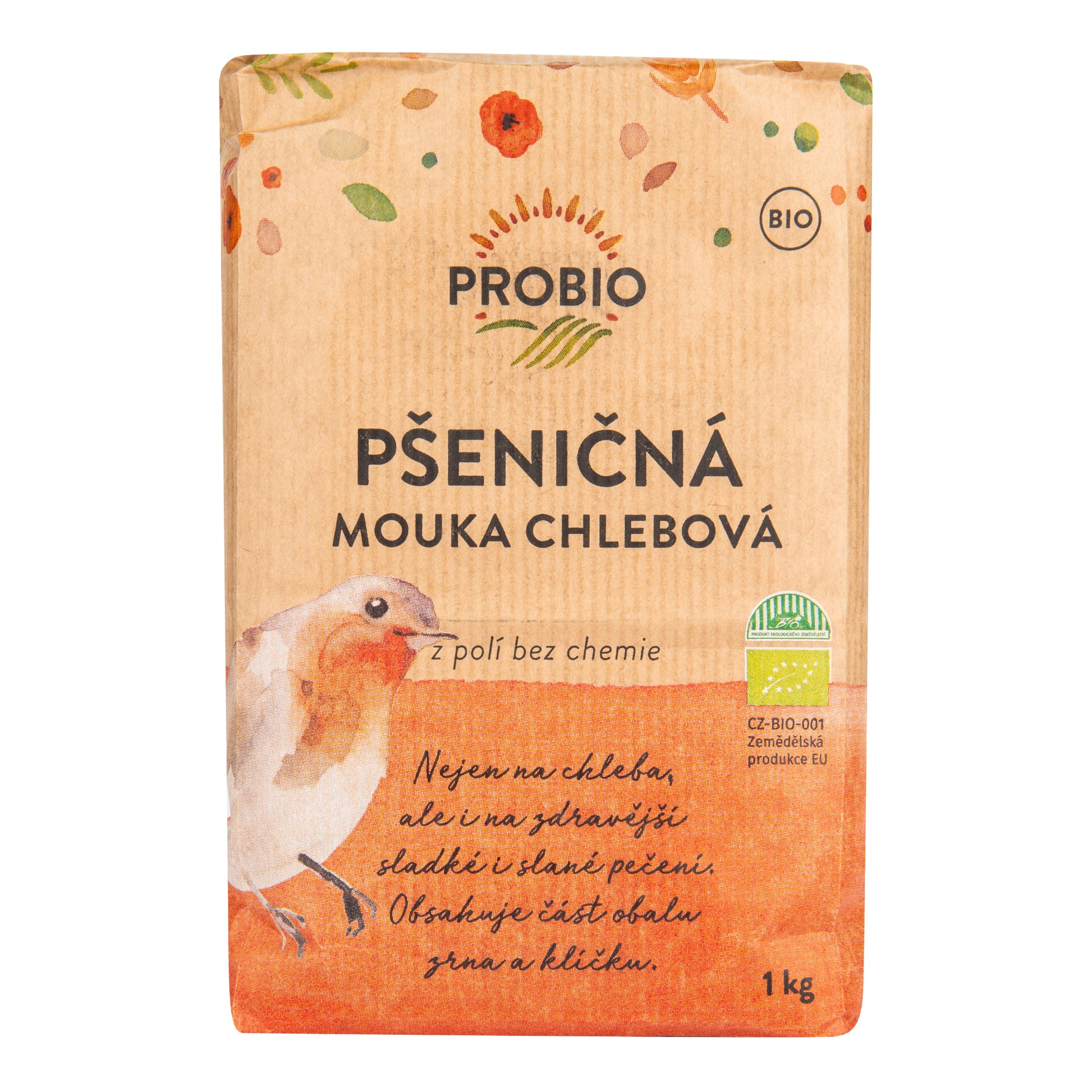 210084 Mouka pšeničná chlebová 1 kg BIO   PROBIO-7