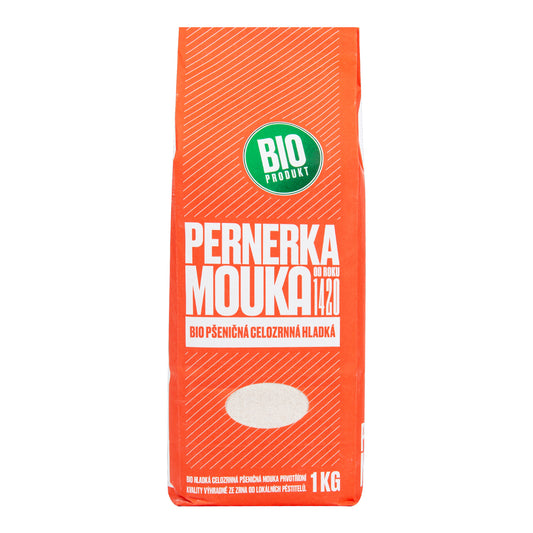 210107 Mouka pšeničná celozrnná hladká 1 kg BIO   PERNERKA-1