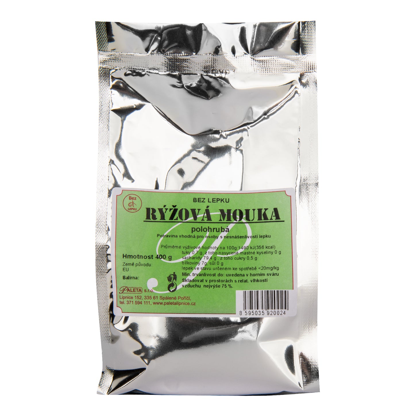 213010 Mouka rýžová bezlepková 400 g   PALETA-1