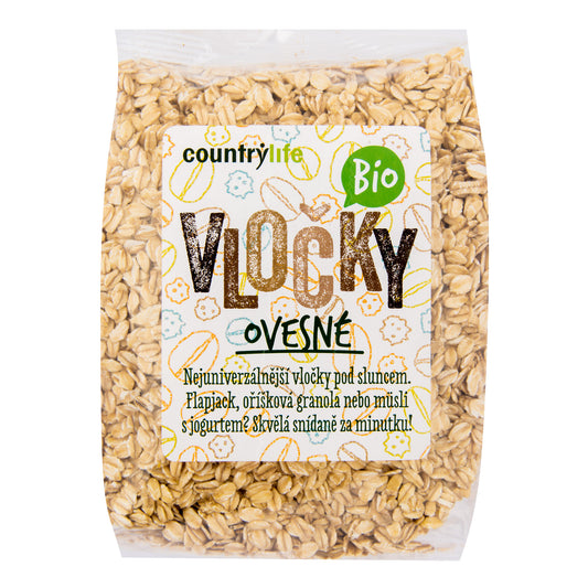 220020 Vločky ovesné 500 g BIO   COUNTRY LIFE-1