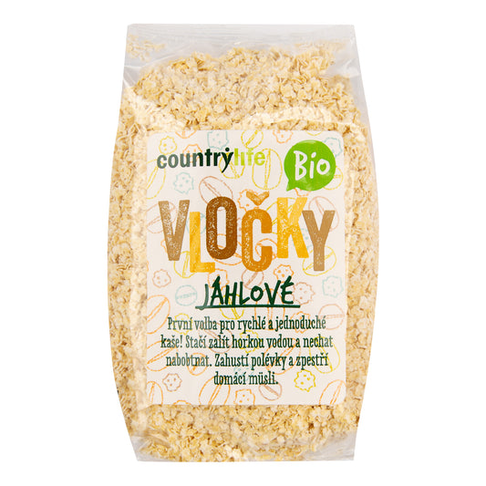 220026 Vločky jáhlové 250 g BIO   COUNTRY LIFE-1