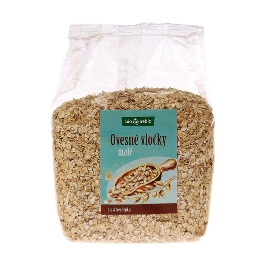 220081 Vločky ovesné bezlepkové malé 500 g BIO   BIO NEBIO-1