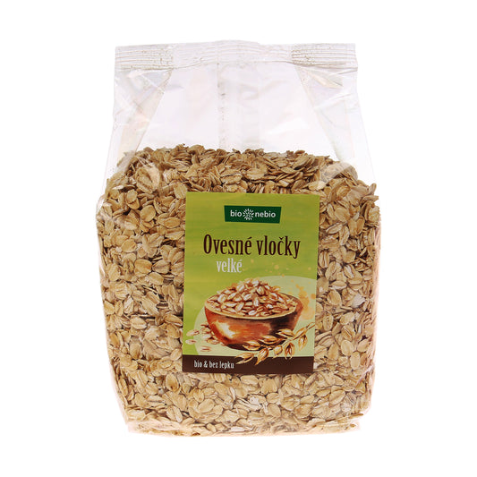 220083 Vločky ovesné bezlepkové velké 500 g BIO   BIO NEBIO-1