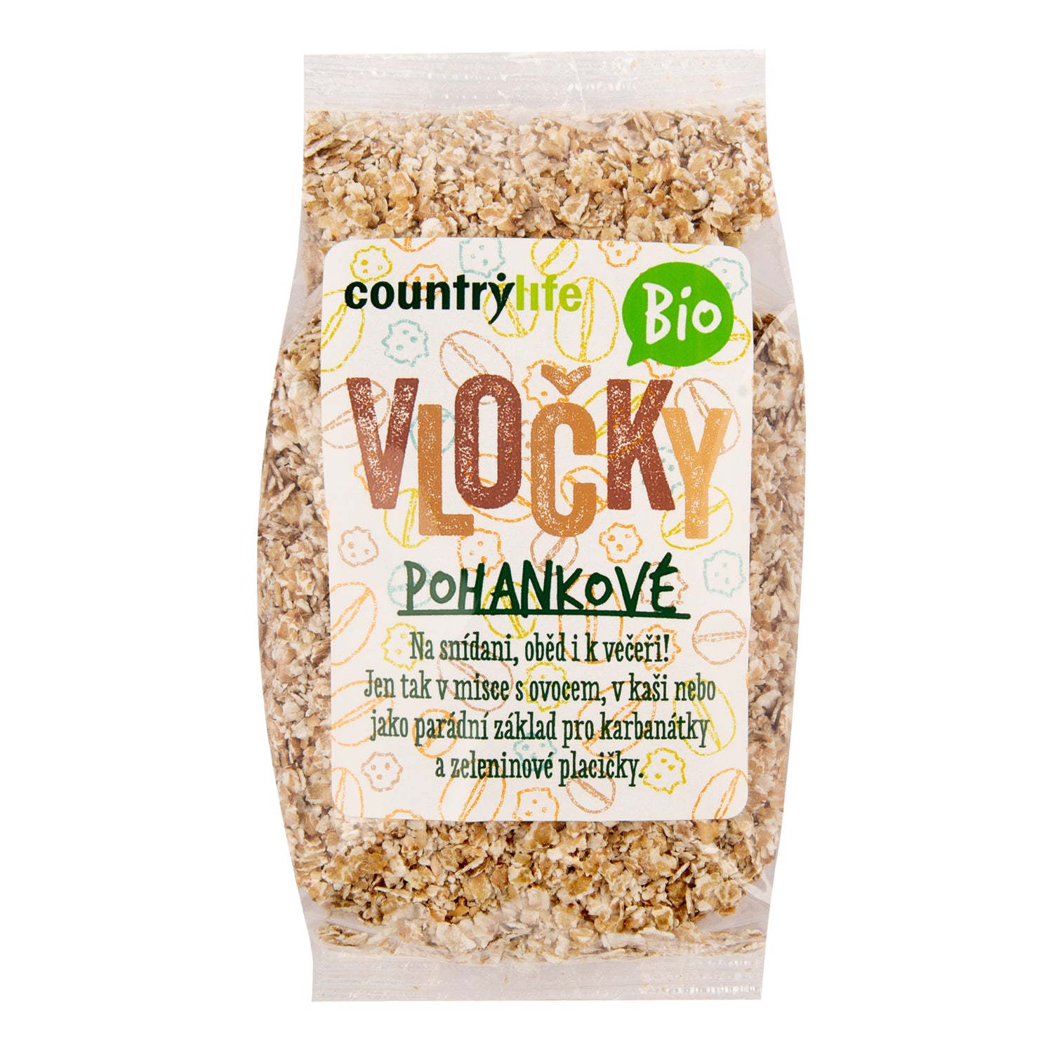 221002 Vločky pohankové 250 g BIO   COUNTRY LIFE-1