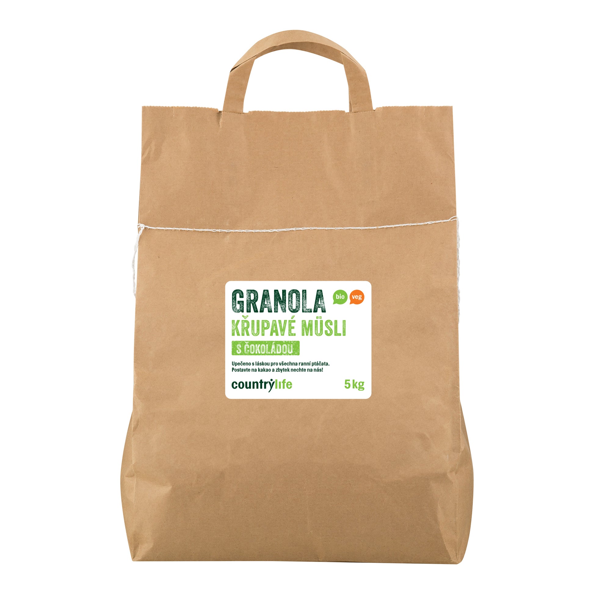 230133 Granola - Křupavé müsli s čokoládou 5 kg BIO   COUNTRY LIFE-1