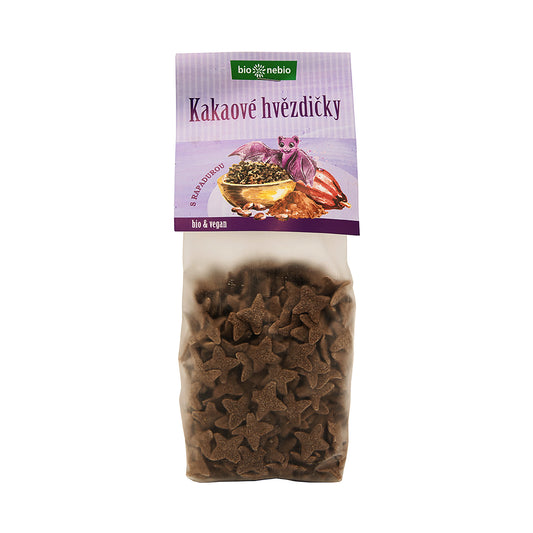 233084 Hvězdičky kakaové s Rapadurou 150 g BIO   BIO NEBIO-1