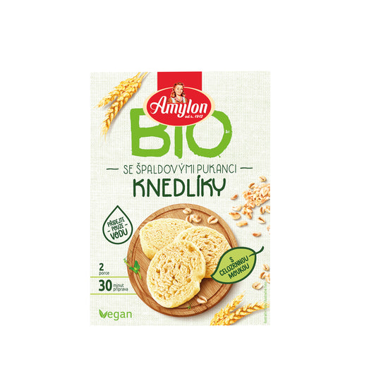 242013 Knedlíky s celozrnnou moukou a špaldovými pukanci 200 g BIO   AMYLON-1