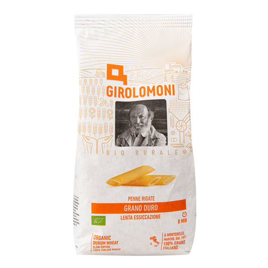 260114 Těstoviny penne rigate semolinové 500 g BIO   GIROLOMONI-2