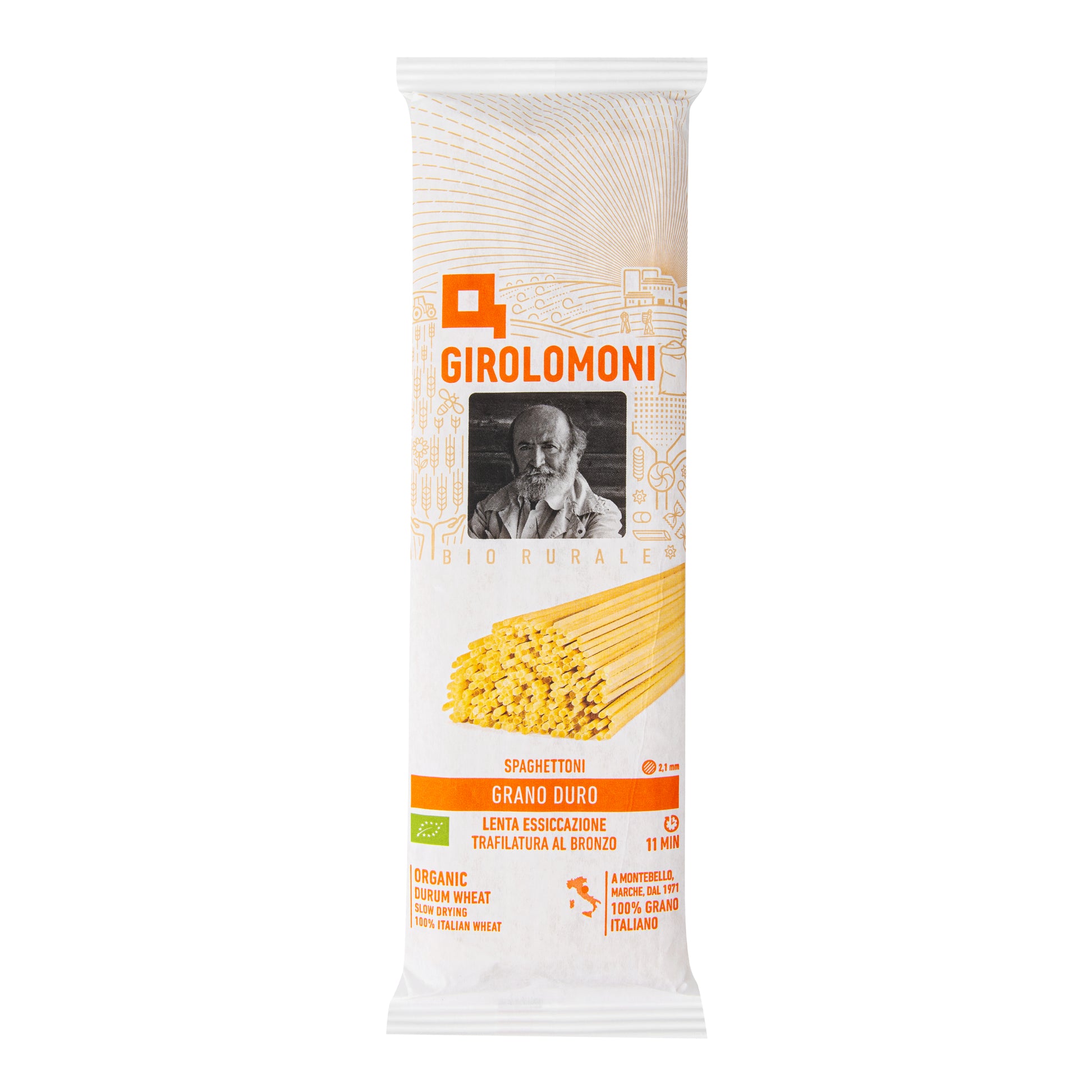 260118 Těstoviny špagety semolinové 2,1 mm 500 g BIO   GIROLOMONI-2