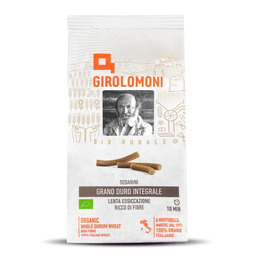 260155 Těstoviny sedanini celozrnné semolinové  500 g BIO   GIROLOMONI-1