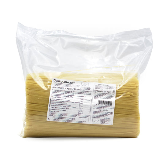 260156 Těstoviny špagety semolinové  5 kg BIO   GIROLOMONI-1