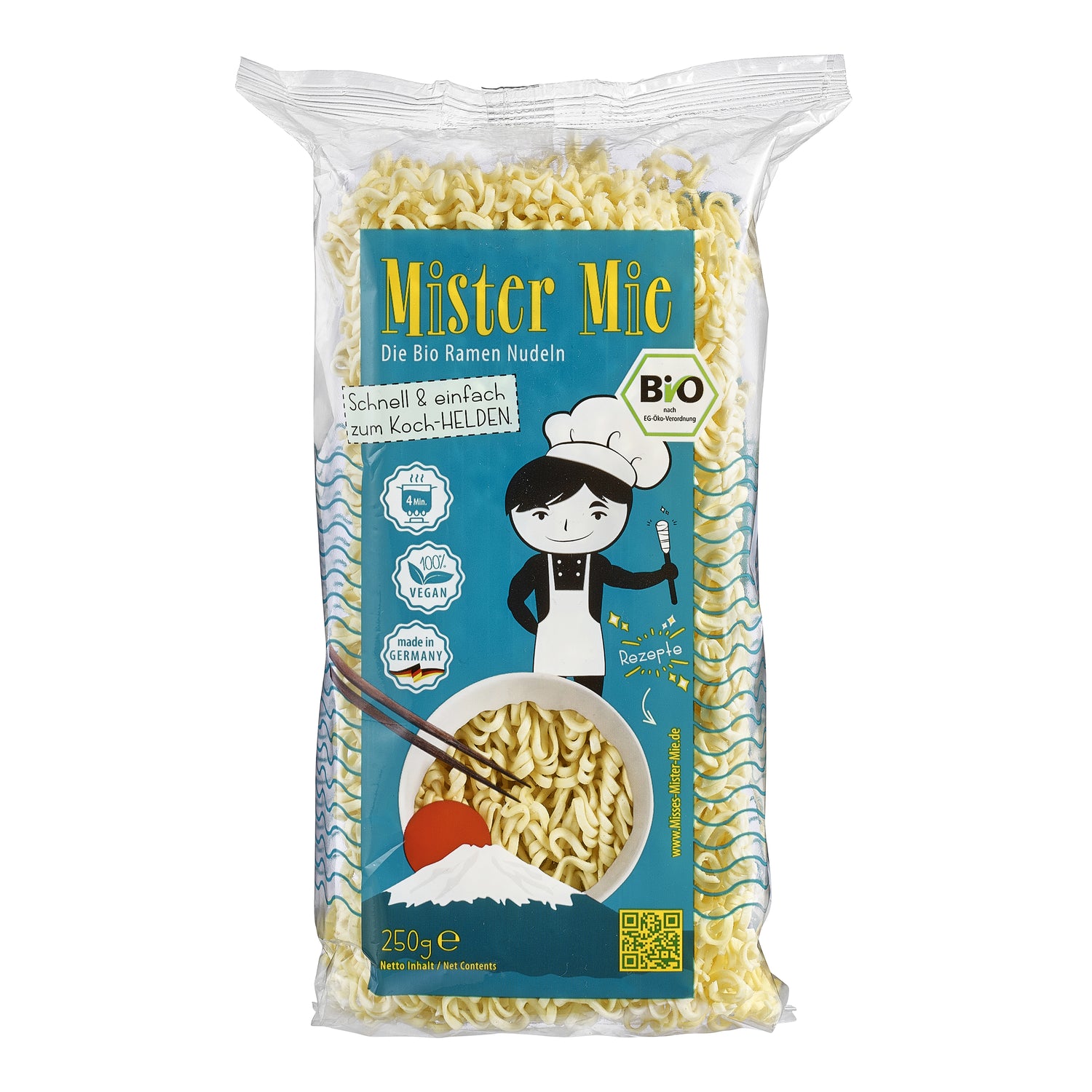 260182 Nudle ramen instantní 250 g BIO   MISSES & MISTER MIE-1