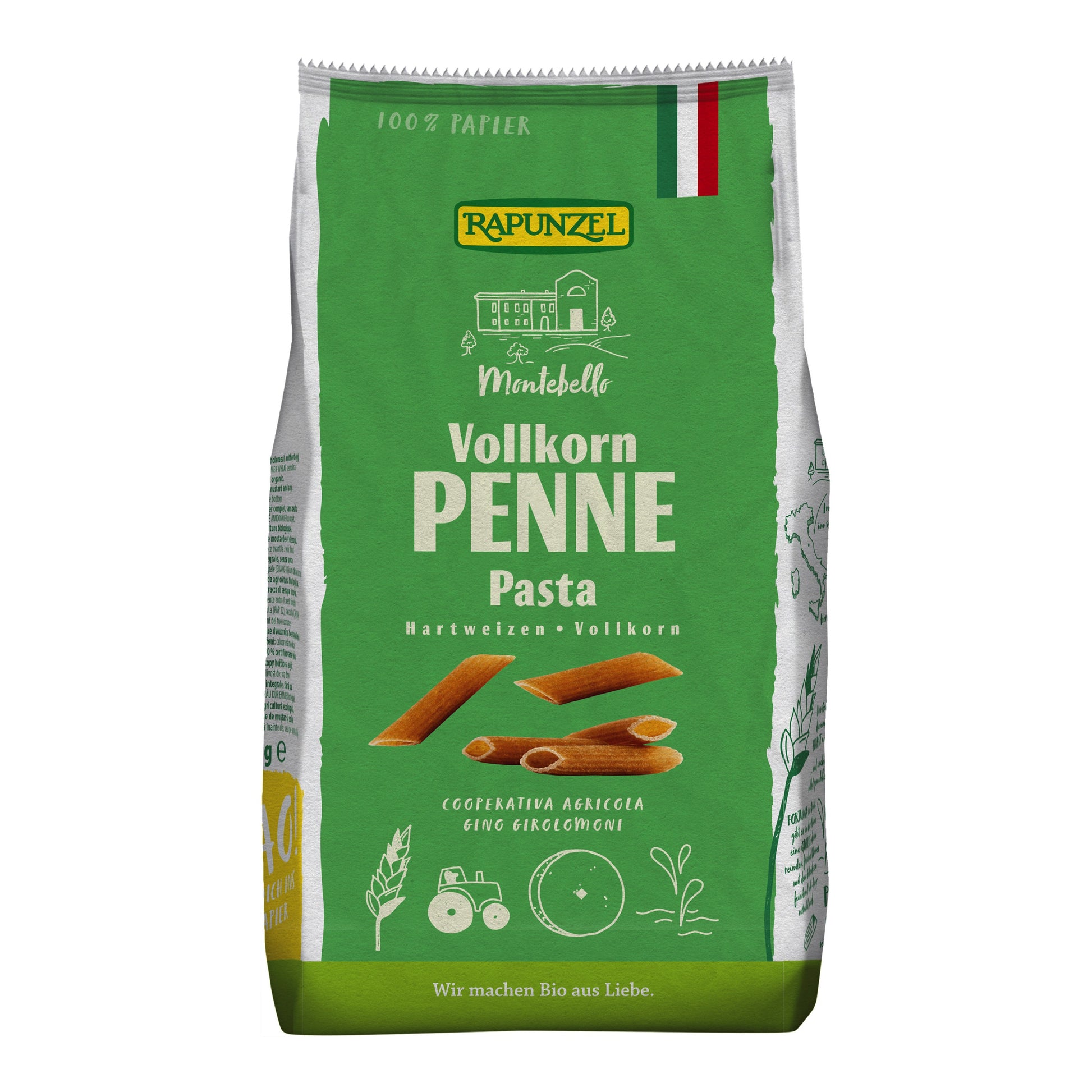260199 Penne celozrnné 500 g BIO   RAPUNZEL -1