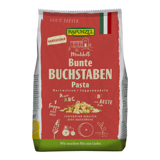260205 Písmenka semolina barevná 500 g BIO   RAPUNZEL-1