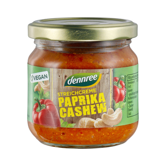 310034 Pomazánka paprika a kešu 180 g BIO   DENNREE-1