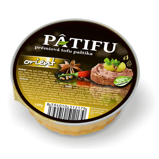 312036 Paštika PATIFU orient 100 g   VETO ECO-1