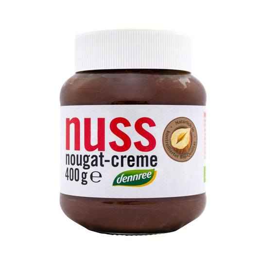 320017 Pomazánka ořechovo-nugátová 400 g BIO  DENNREE-1
