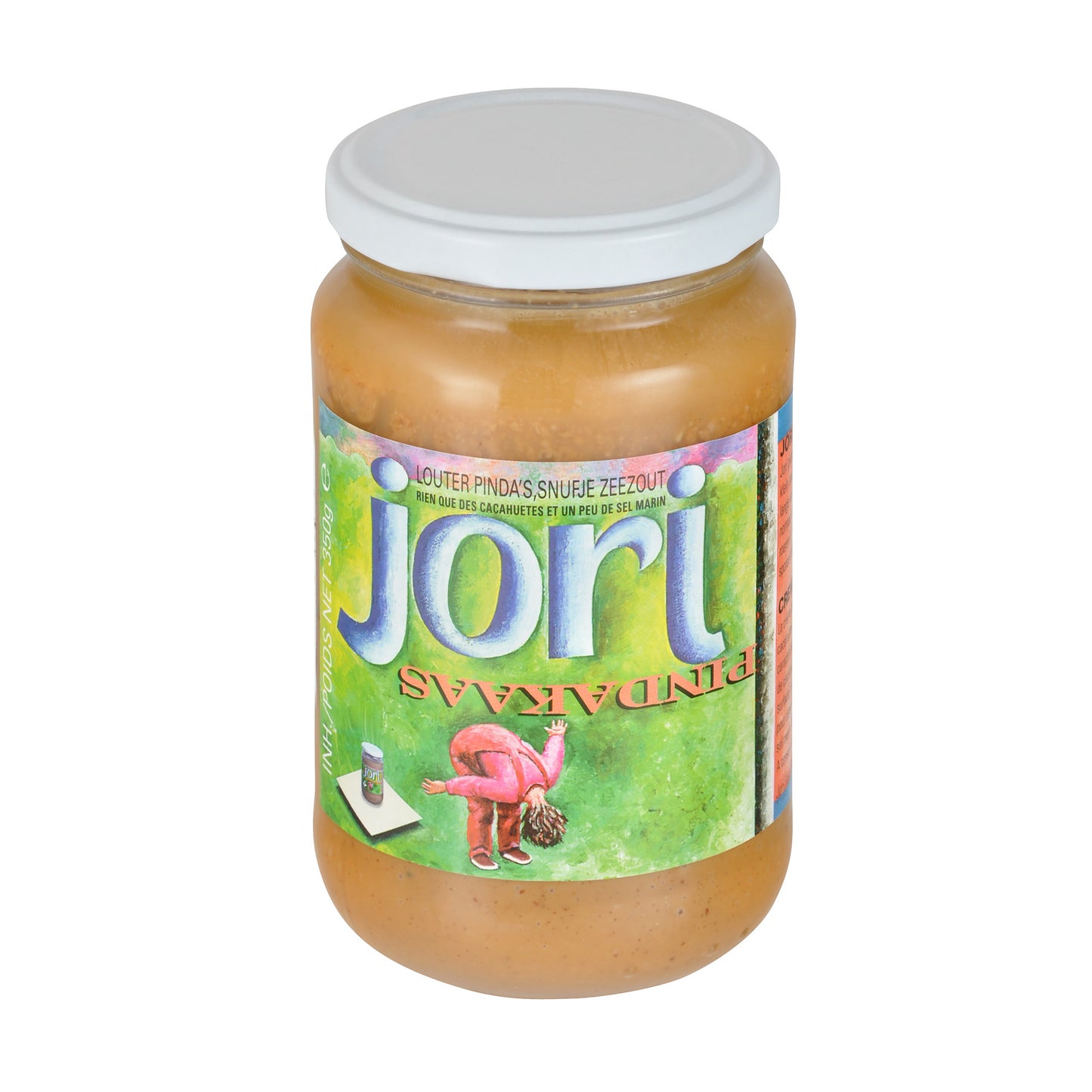 323001 Krém arašídový jemný 350 g BIO   JORI-1