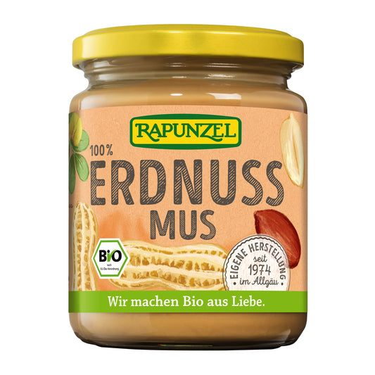 325349 Pasta 100 % arašídová jemná 250 g BIO   RAPUNZEL-1