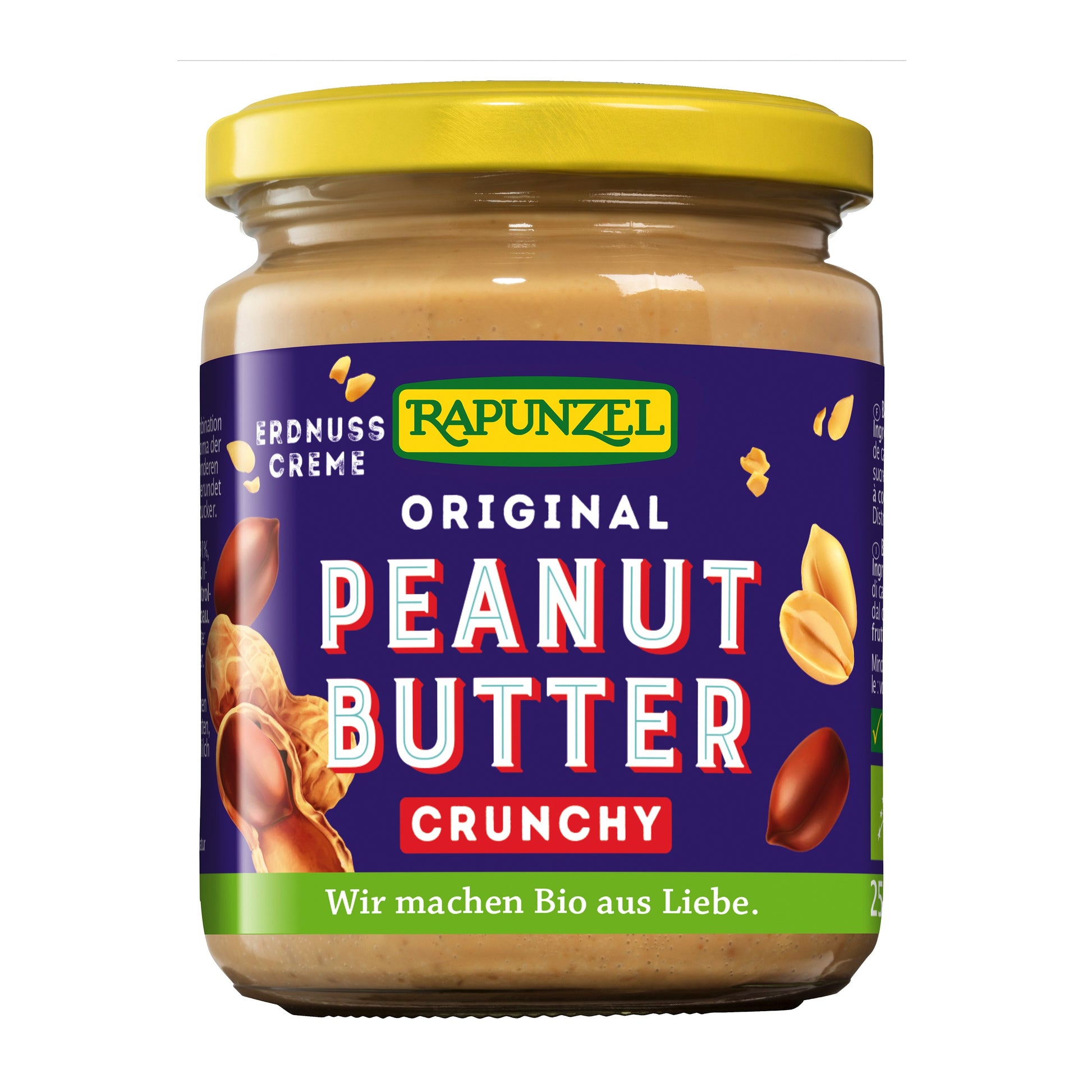 325350 Pomazánka arašídová křupavá 250 g BIO   RAPUNZEL-1