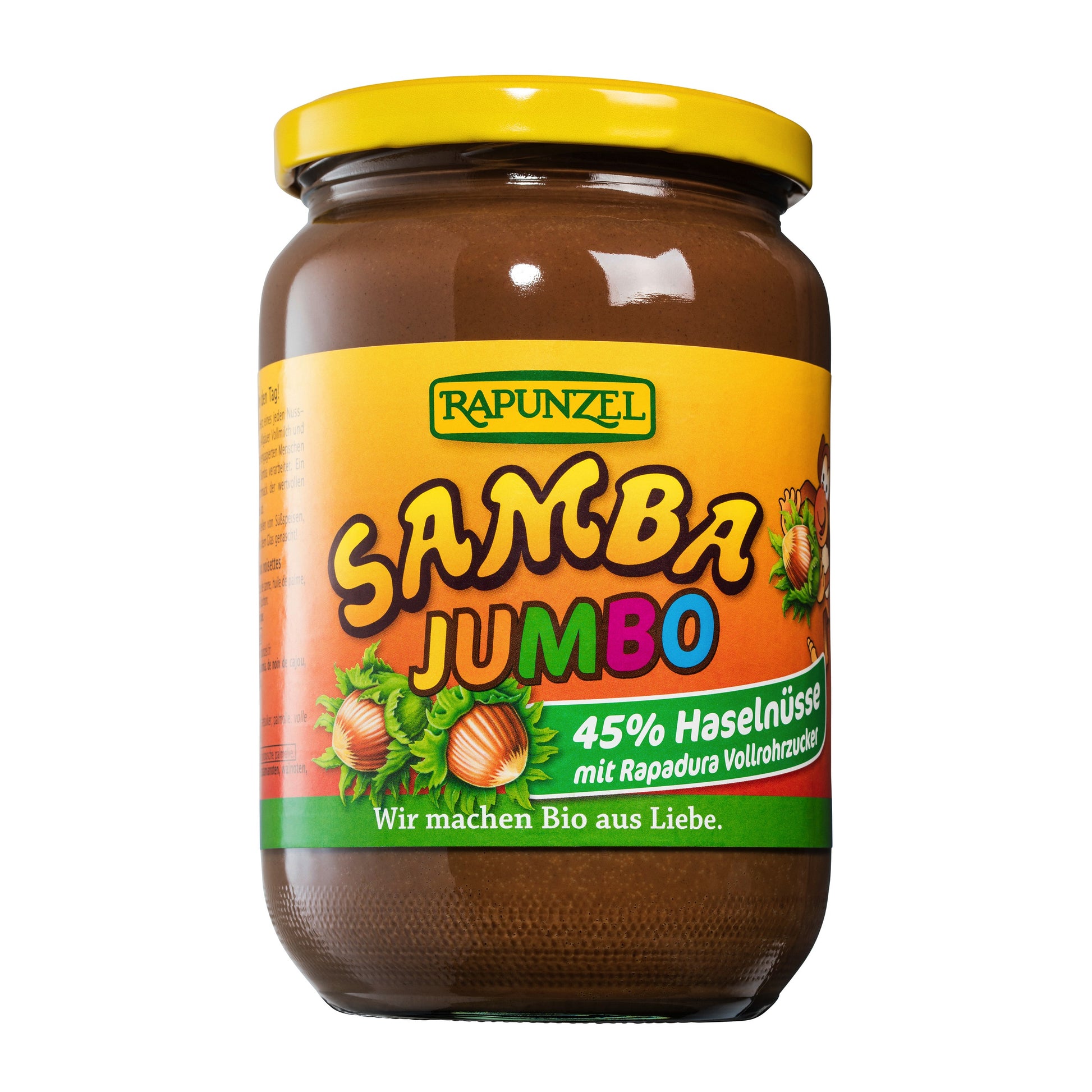 325359 Pomazánka oříšková SAMBA jumbo 750 g BIO   RAPUNZEL-1