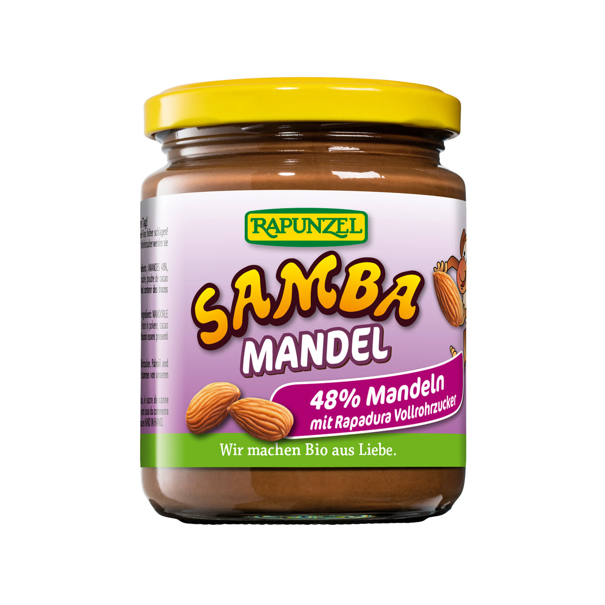 325376 Pomazánka mandlová SAMBA 250 g BIO   RAPUNZEL-1