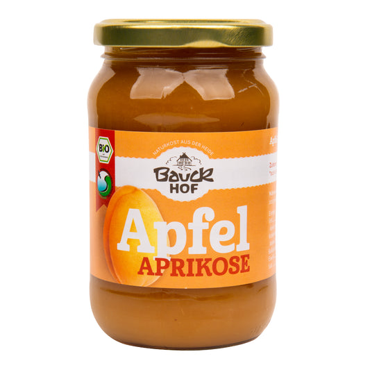 330057 Pyré jablečné s meruňkou 360 g BIO   BAUCK-1