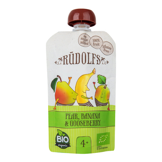 330093 Kapsička ovocná hruška, banán, angrešt 110 g BIO   RUDOLFS-1