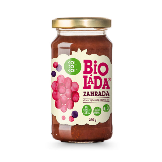 330114 Bioláda pomazánka ovocná mix zahrada 230 g BIO   KOLDOKOL-1