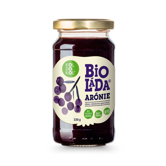330115 Bioláda pomazánka ovocná arónie 230 g BIO   KOLDOKOL-1