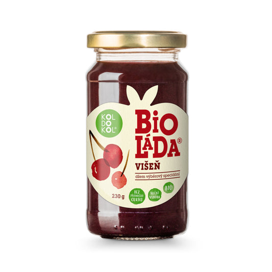 330118 Bioláda pomazánka ovocná višeň 230 g BIO   KOLDOKOL-1