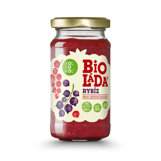 330119 Bioláda pomazánka ovocná rybíz 230 g BIO   KOLDOKOL-1