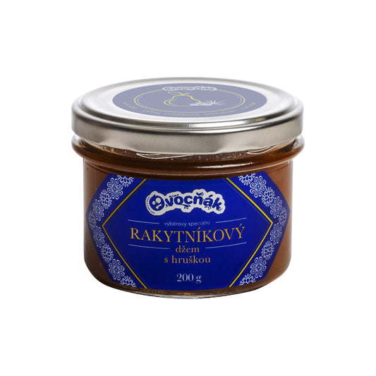 332062 Rakytníkový džem s hruškou 200 g   OVOCŇÁK-1