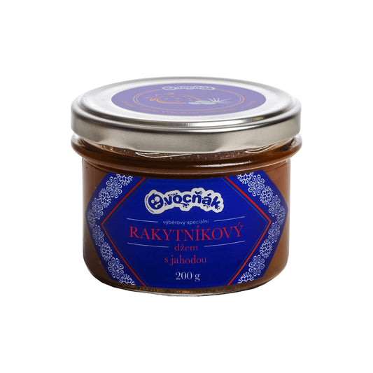 332063 Rakytníkový džem s jahodou 200 g   OVOCŇÁK-1